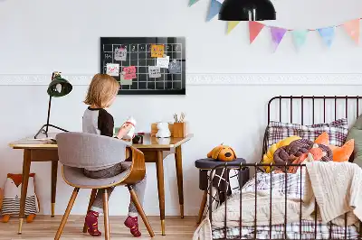 Magnettafel Stundenplan beschreibbare Ausführung