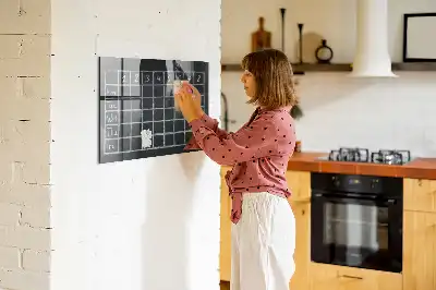 Magnettafel Stundenplan beschreibbare Ausführung