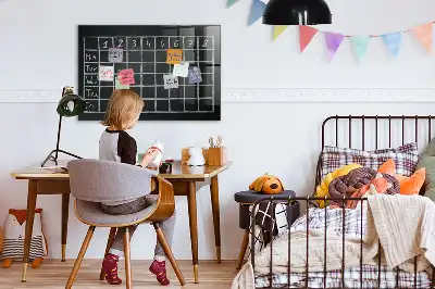 Magnettafel Stundenplan beschreibbare Ausführung