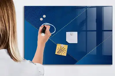 Magnettafel beschreibbar dekorative Abstraktion