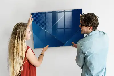 Magnettafel beschreibbar dekorative Abstraktion