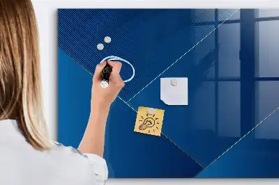 Magnettafel beschreibbar dekorative Abstraktion