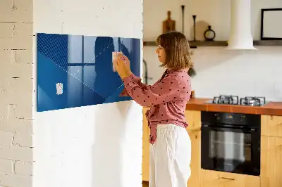 Magnettafel beschreibbar dekorative Abstraktion