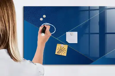 Magnettafel beschreibbar dekorative Abstraktion