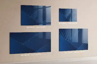 Magnettafel beschreibbar dekorative Abstraktion