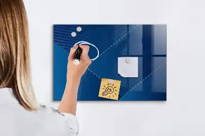Magnettafel beschreibbar dekorative Abstraktion