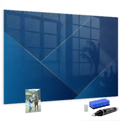 Magnettafel beschreibbar dekorative Abstraktion