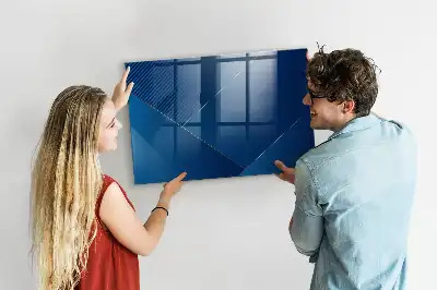 Magnettafel beschreibbar dekorative Abstraktion