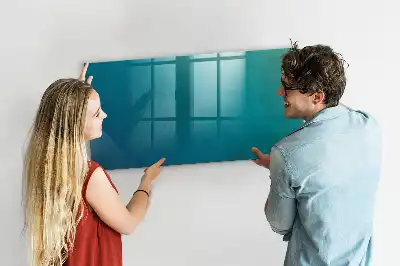 Magnettafel Meeresabstraktion beschreibbare Ausführung