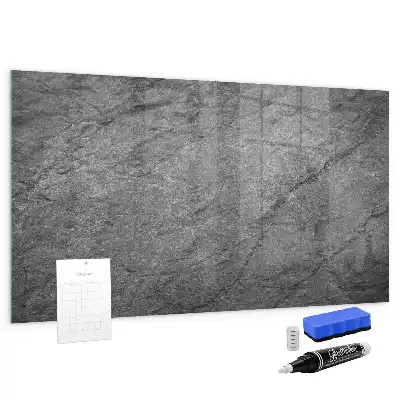 Beschreibbare Magnettafel für die Küche aus Vulkangestein
