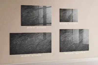 Beschreibbare Magnettafel für die Küche aus Vulkangestein