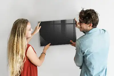 Beschreibbare Magnettafel für die Küche Motiv Dunkle Abstraktion