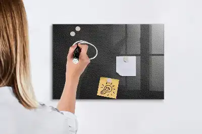 Beschreibbare Magnettafel für die Küche Motiv Dunkle Abstraktion