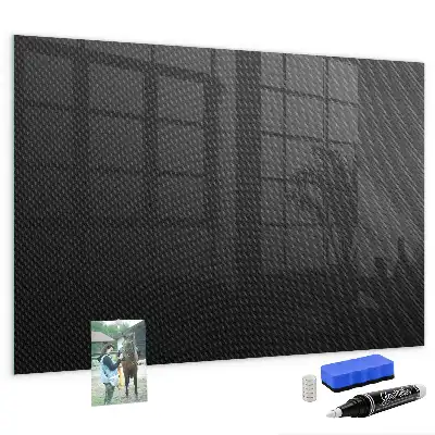 Beschreibbare Magnettafel für die Küche Motiv Dunkle Abstraktion