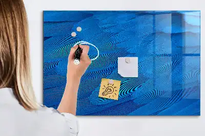 Magnettafel Vogelfeder beschreibbar