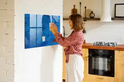 Magnettafel Vogelfeder beschreibbar