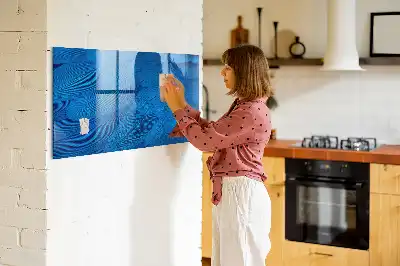 Magnettafel Vogelfeder beschreibbar