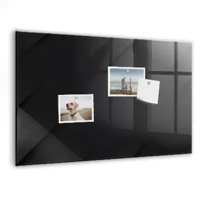 Magnettafel beschreibbar mit dunklem Wandmuster