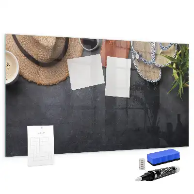 Magnettafel beschreibbar Motiv Urlaub