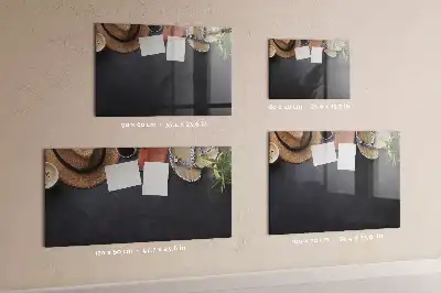 Magnettafel beschreibbar Motiv Urlaub