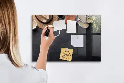 Magnettafel beschreibbar Motiv Urlaub