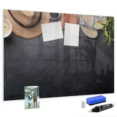 Magnettafel beschreibbar Motiv Urlaub