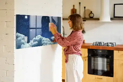 Beschreibbare Magnettafel für die Küche Motiv Nachtstimmung Himmel