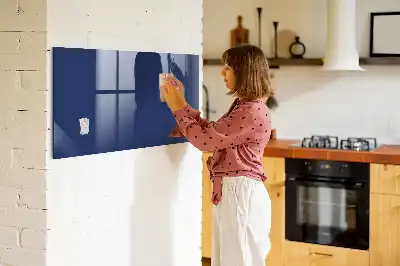 Magnettafel beschreibbar in Blau