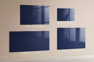 Magnettafel beschreibbar in Blau