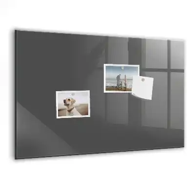Magnettafel beschreibbar in Grau