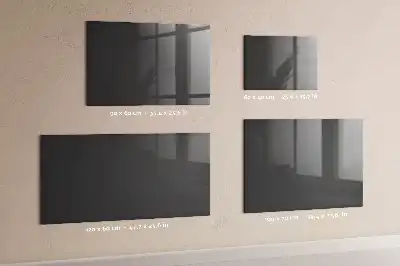 Magnettafel beschreibbar in Grau