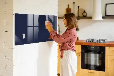 Magnettafel beschreibbar in Dunkelblau