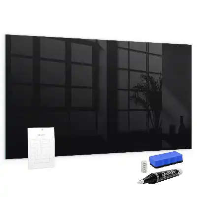 Beschreibbare Magnettafel für die Küche in Schwarz