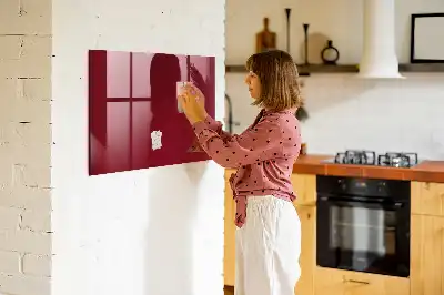 Beschreibbare Magnettafel in Bordeaux