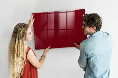 Beschreibbare Magnettafel in Bordeaux