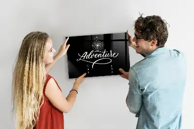 Beschreibbare Magnettafel für die Küche Motiv Abenteuer