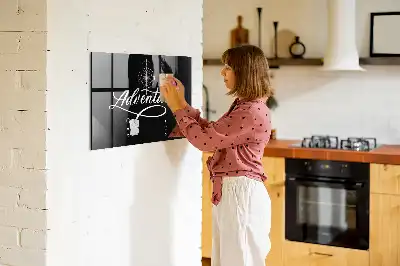 Beschreibbare Magnettafel für die Küche Motiv Abenteuer