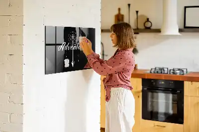 Magnettafel beschreibbar Motiv Abenteuer