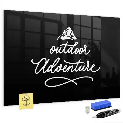 Magnettafel beschreibbar für das Outdoor-Abenteuer