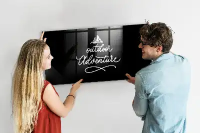Magnettafel beschreibbar für das Outdoor-Abenteuer