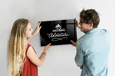 Magnettafel beschreibbar für das Outdoor-Abenteuer