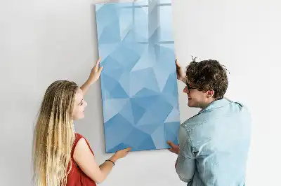 Magnettafel beschreibbar mit Dreieck-Abstraktion