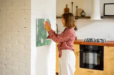 Magnettafel beschreibbar mit Dreieck-Abstraktion