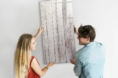 Magnettafel aus Holz zum Schreiben