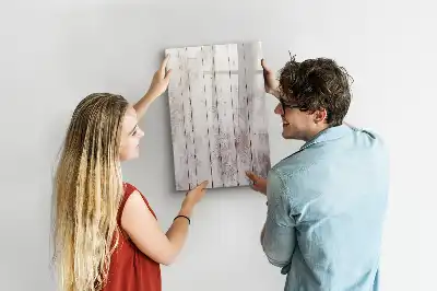 Magnettafel aus Holz zum Schreiben