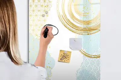 Magnettafel zum Beschreiben dekorative Abstraktion