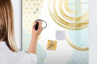 Magnettafel zum Beschreiben dekorative Abstraktion