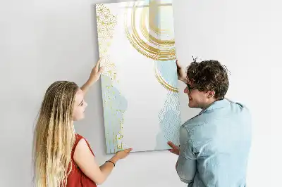 Magnettafel zum Beschreiben dekorative Abstraktion