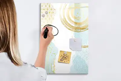 Magnettafel zum Beschreiben dekorative Abstraktion
