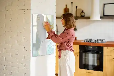 Magnettafel zum Beschreiben dekorative Abstraktion